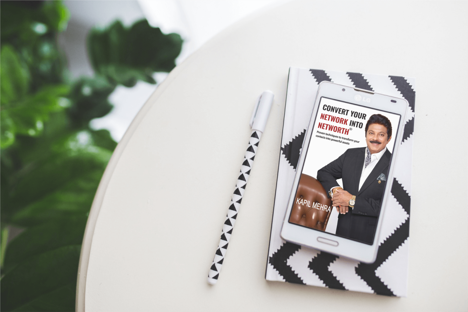 Convert Your Network Into Networth® mockup 4